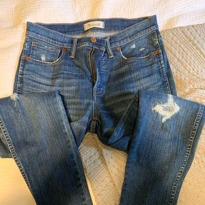 Madwell High Rise Skinny Jeans